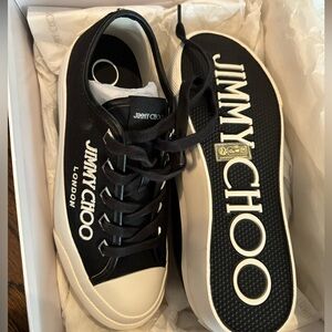 Jimmy choo black sneakers